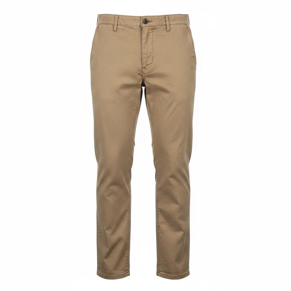 Levi Strauss & Co Pants Mens 40x30 Beige Slim Chino Flat Front Tapered Leg